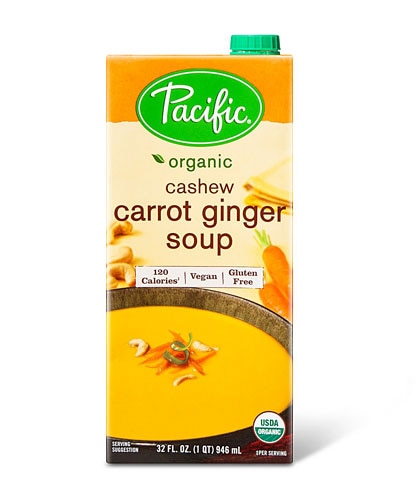 Pacific Foods Cashew Carrot Ginger Soup 32 fl oz