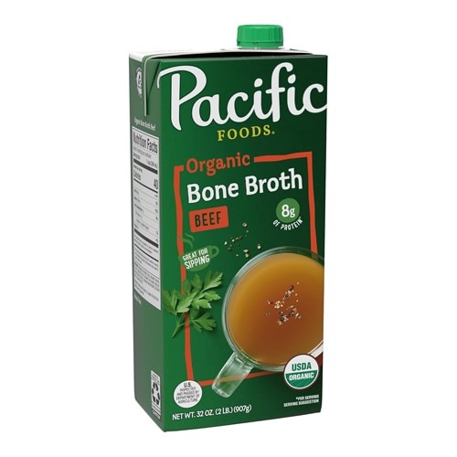 Pacific Foods Organic Bone Broth Beef 32 fl oz