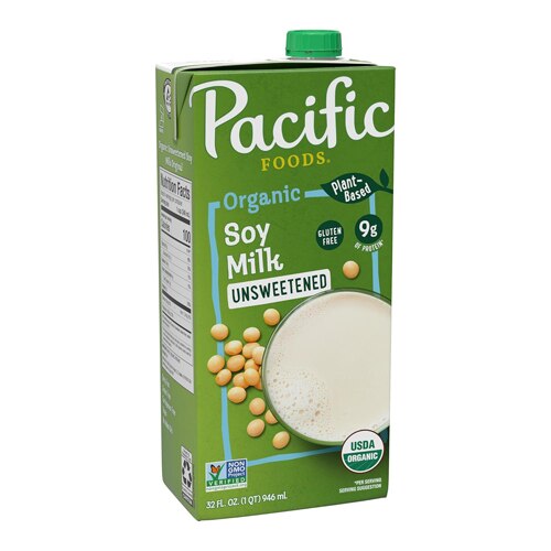 Pacific Foods Organic Soy Plant-Based Beverage - Original Unsweetened 32 fl oz