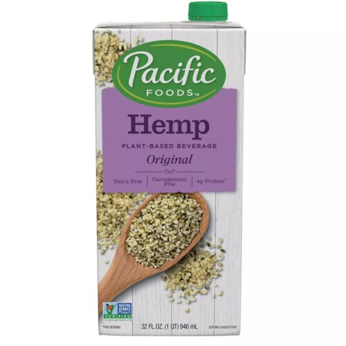 Pacific Foods Hemp Plant-Based Beverage Original 32 fl oz