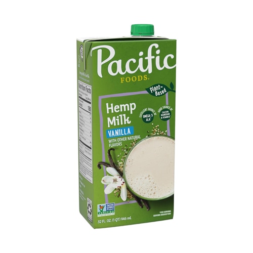 Pacific Foods Hemp Plant-Based Beverage Vanilla 32 fl oz