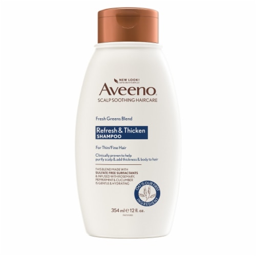 Aveeno Fresh Greens Blend Shampoo 12 Fl Oz