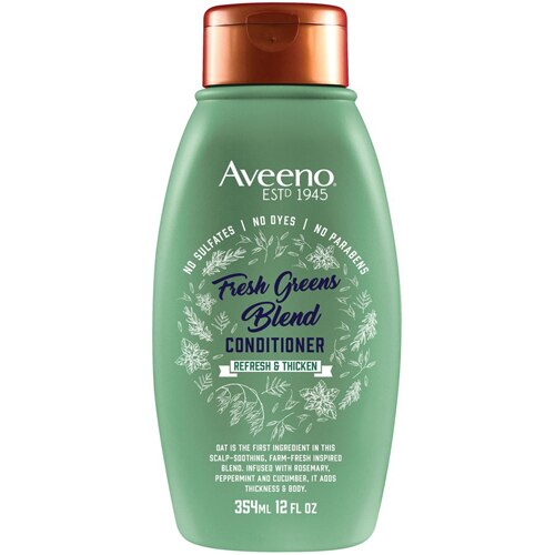 Aveeno Fresh Greens Blend Conditioner 12 Fl Oz