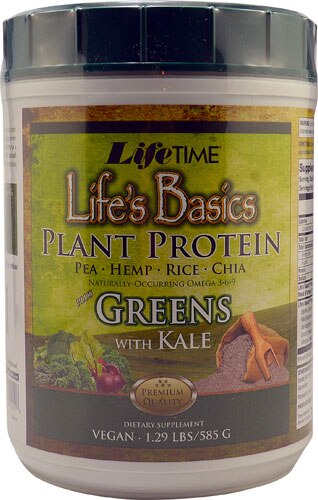Lifetime Life's Basics Plant Protein Plus Greens with Kale 1.29 lbs
