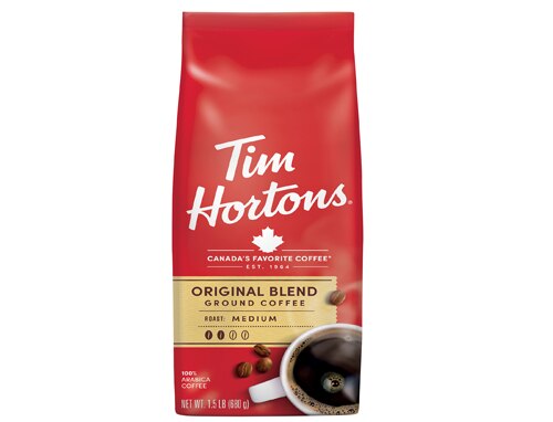Tim Hortons Original Blend Ground Coffee Bag 1.5 lb