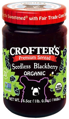 Crofters Organic Premium Spread Seedless Blackberry 16.5 oz