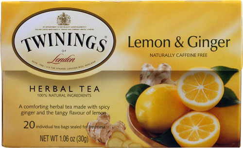 Twinings Herbal Tea Lemon & Ginger 20 Tea Bags