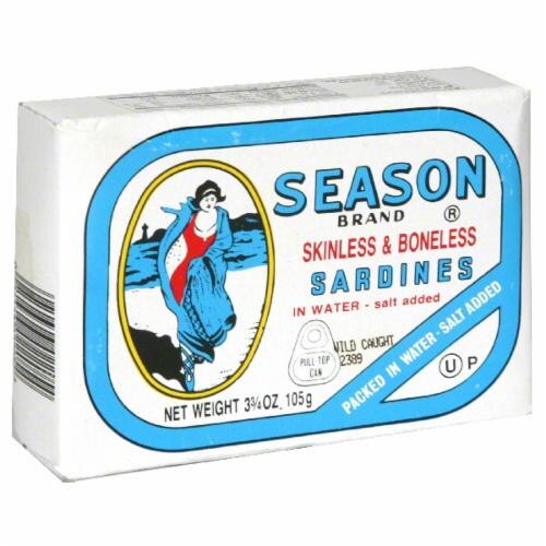 Season Skinless and Boneless Sardines 3.75 oz