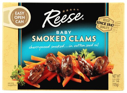 Reese Baby Clams Smoked 3.66 oz