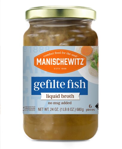 Manischewitz Gefilte Fish in Liquid Broth 24 oz