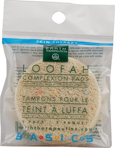 Earth Therapeutics Loofah Complexion Pads 3 Pads