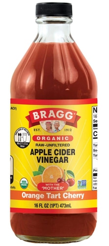 Bragg Organic Apple Cider Vinegar Blend Orange Tart Cherry 16 fl oz