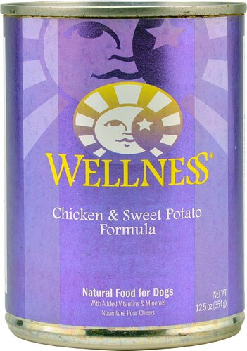 Wellness Canned Dog Food Chicken and Sweet Potato 12.5 oz