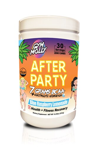Gym Molly After Party Blue Raspberry Lemonade 12.38 oz