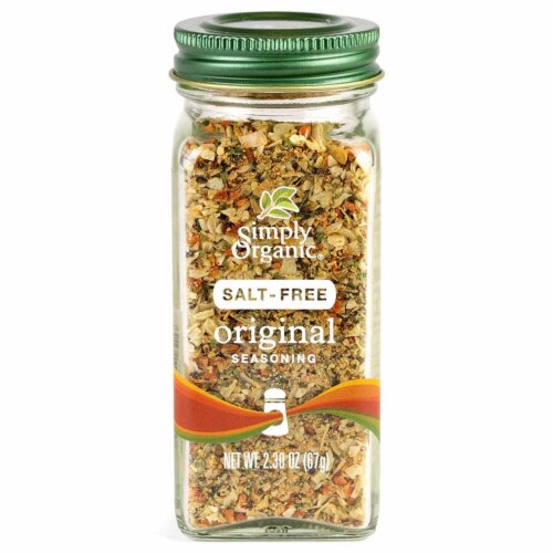 Simply Organic Salt-Free Seasoning Blend - Certified Organic Original 2.3 oz