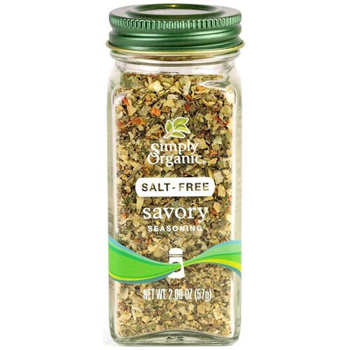 Simply Organic Salt-Free Seasoning Blend - Certified Organic Savory 2 oz