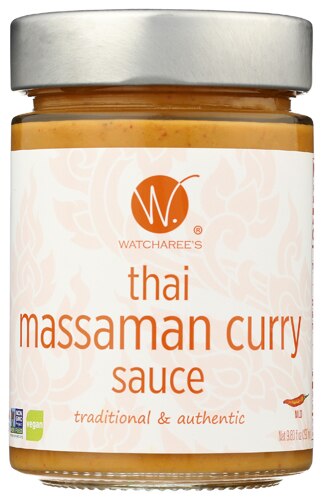 Watcharee's Thai Massaman Curry Sauce -Traditional & Authentic 9.8 oz