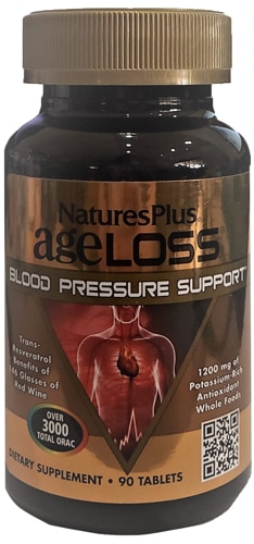 NaturesPlus AgeLoss Blood Pressure Support 90 Tablets