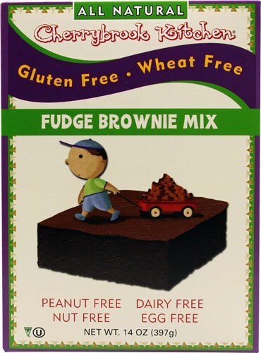 Cherrybrook Kitchen Gluten Free Fudge Brownie Mix 14 Oz