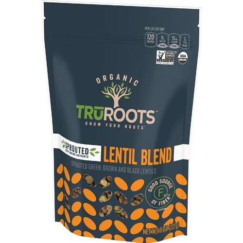TruRoots Organic Sprouted Lentil Blend 8 oz