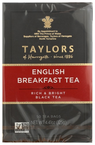 Taylors of Harrogate Black Tea English Breakfast 50 Tbsp.