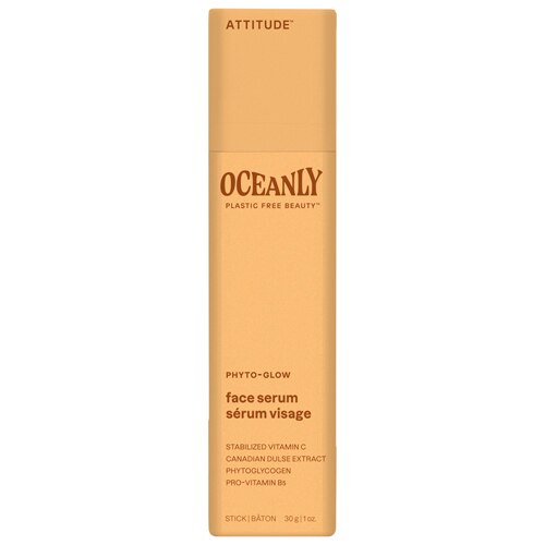 Attitude Oceanly Phyto-Glow Radiance Solid Face Serum with Vitamin C 1 oz