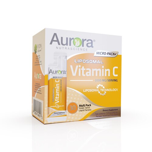 Aurora NutraScience Micro-Liposomal Vitamin C Micro-Pack+ 1000 Mg - 30 Packets