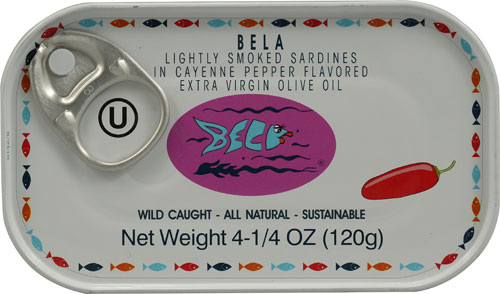 Bela Kosher Sardines In Cayenne Pepper Sauce 4.25 Oz