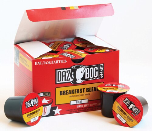 Dazbog Breakfast Blend - Light 10 K-Cups