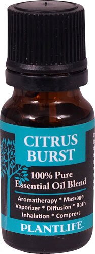 Plantlife 100% Pure Essential Oil Blend Citrus Burst 0.33 fl oz