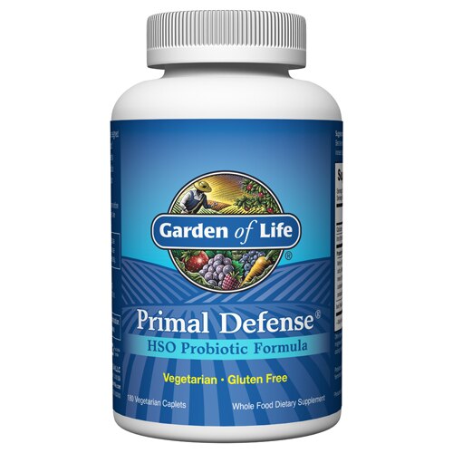 Garden Of Life Primal Defense HSO Probiotic Formula 180 Vegetarian Caplets