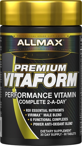 ALLMAX Nutrition Vitaform Men's Multi-Vitamin 60 Tablets