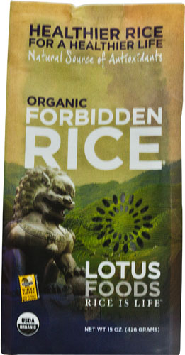 Lotus Foods Organic Forbidden Rice 15 oz