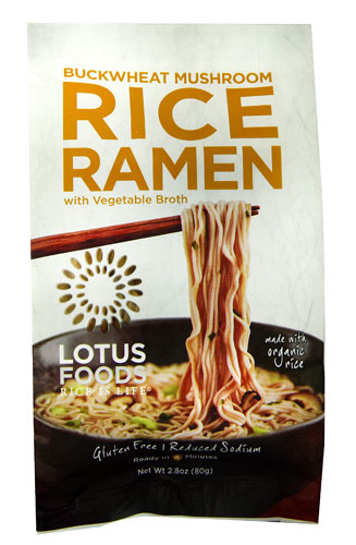 Lotus Foods Buckwheat Mushroom Rice Ramen With Vegetable Broth 2.8 Oz