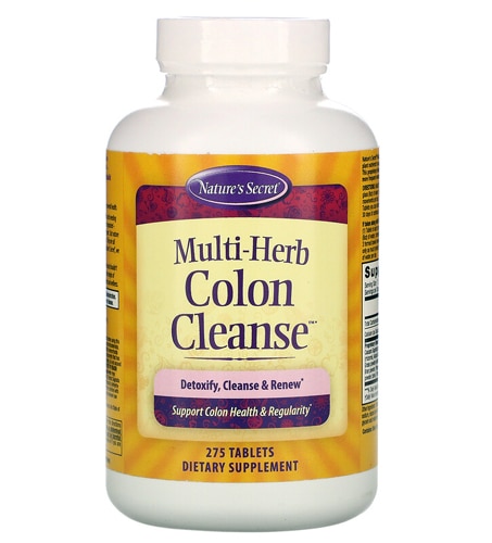 Nature's Secret Multi-Herb Colon Cleanse 275 Tablets