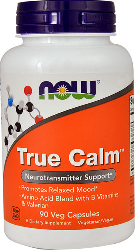 NOW True Calm 90 Veg Capsules