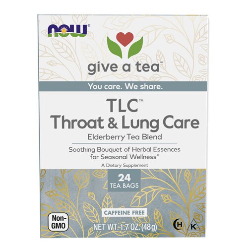 NOW Real Tea TLC Seasonal Well-Being 24 Tea Bags