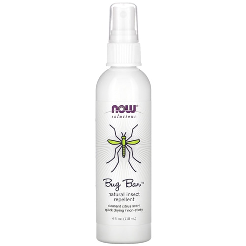 NOW Solutions Bug Ban Natural Insect Repellent 4 Fl Oz