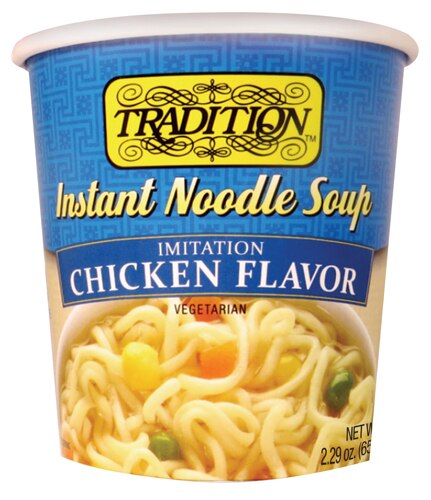 Tradition Instant Noodle Soup Cup Chicken 2.3 oz