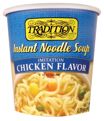 Tradition Instant Noodle Soup Cup Chicken 2.3 Oz