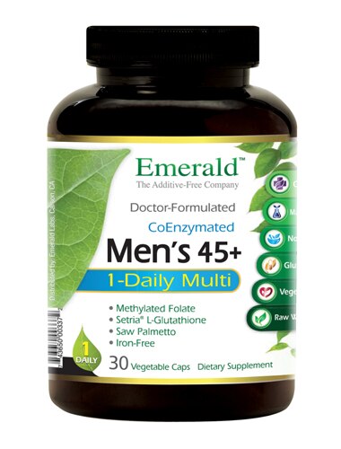 Emerald Labs Men's 45+ 1-Daily Multi 30 Vegetable Caps