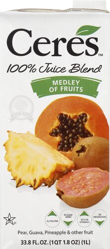 Ceres Fruit Juice Blend Medley of Fruits 33.8 fl oz