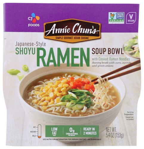 Annie Chun's Shoyu Ramen Soup Bowl 5.4 oz