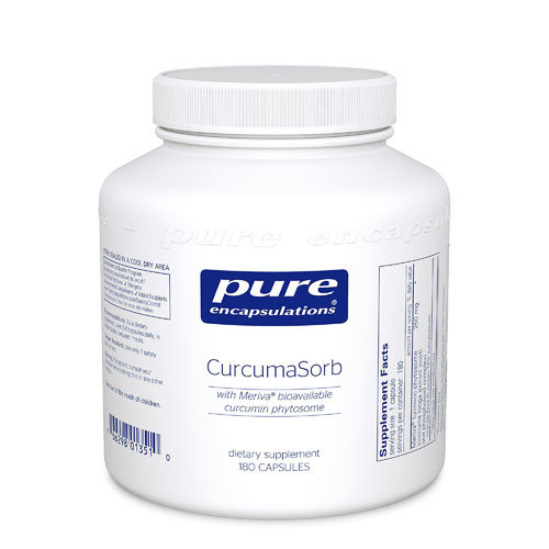 Pure Encapsulations CurcumaSorb 180 Capsules