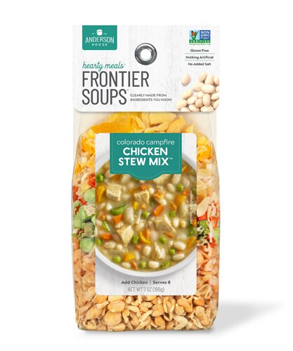 Frontier Soups Hearty Meals Colorado Campfire Chicken Stew Mix 7 oz