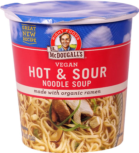 Dr. McDougall's Vegan Noodle Soup Hot & Sour 1.9 oz