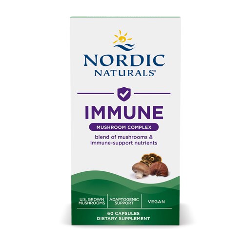 Nordic Naturals Immune Mushroom Complex 60 Capsules