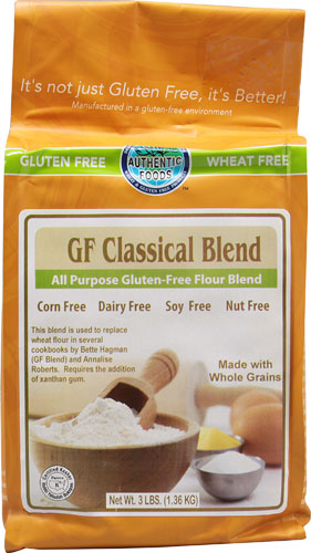 Authentic Foods Gluten Free Classical Blend 3 lbs