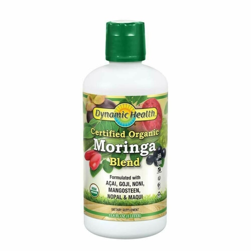 Dynamic Health Certified Organic Moringa Blend 32 fl oz