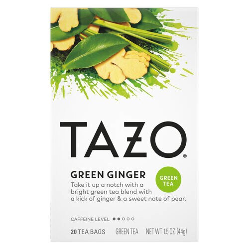 Tazo Ginger Green Tea Bags 20 Tea Bags